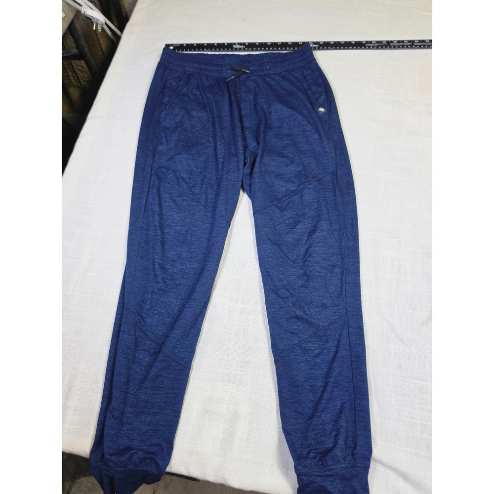 Abercrombie Kids Blue Space Dye Active Joggers Boys Size 15/16 XL Stretch Pant